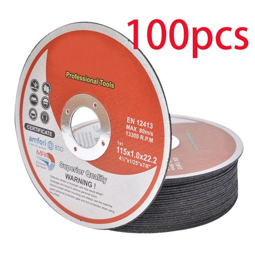 Solid Spare 100 Pack 4-1/2"x.040"x7/8" Cut-off Wheel - Metal & Stainless Steel Cutting Discs