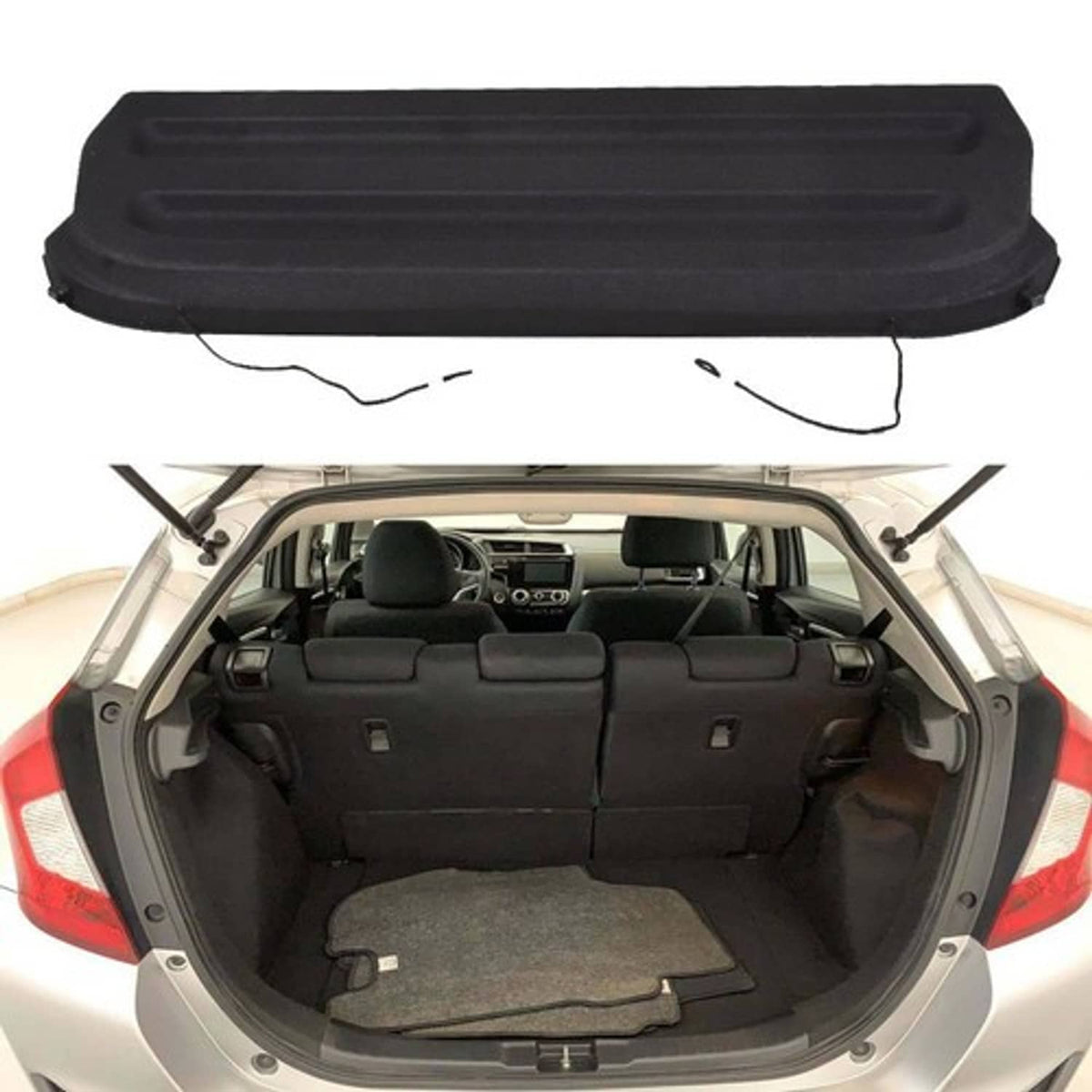 Solid Spare Cargo Cover Shield Shade Tonneau Non Retractable For 2015 2016-2019 Honda New