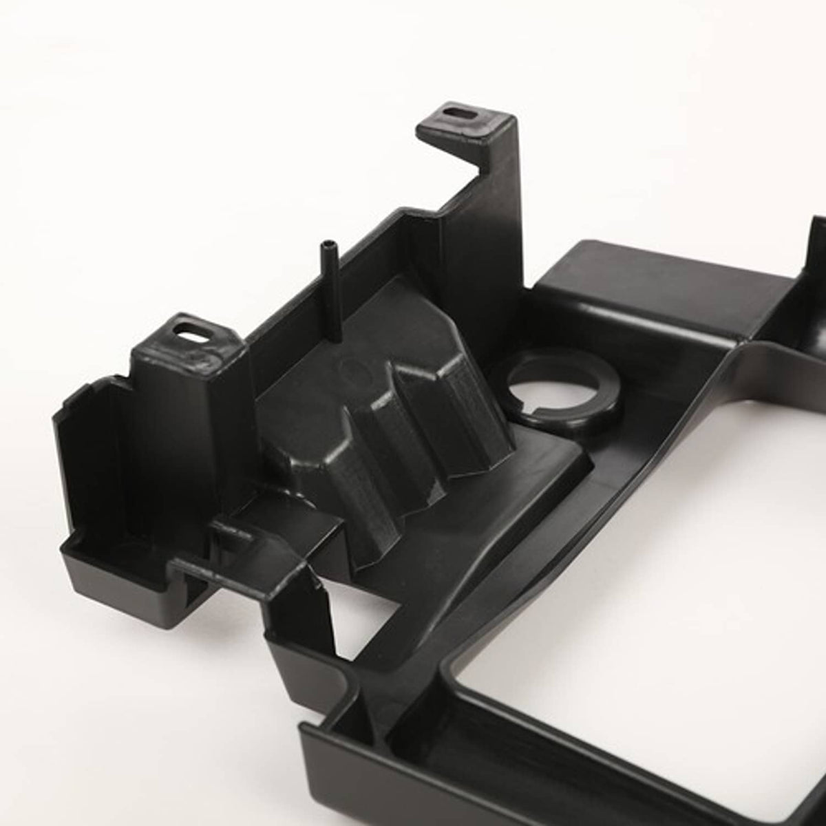 Solid Spare Fit For 1994-1996 Chevy Corvette C4 6 Speed Manual Shift Plate Console Black