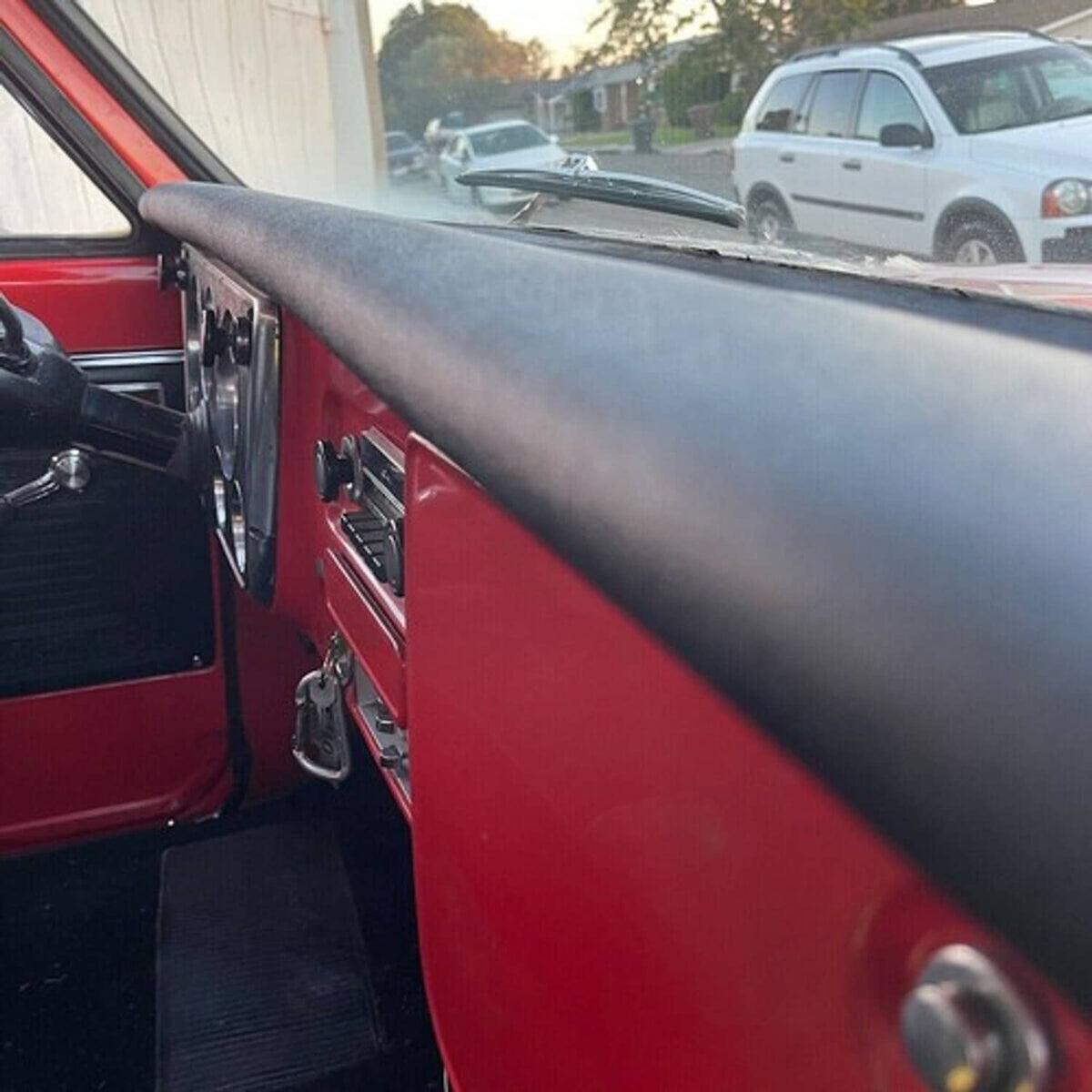 Solid Spare FOR 1967-1972 Chevy / GMC C10 Truck Dash Pad Cover- Black 67 68 69 70 71 72