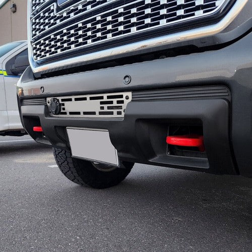 Solid Spare Bumper Skid Plate Panel For 2015 16 17 18 2019 GMC Sierra 2500/3500HD GM1053104C