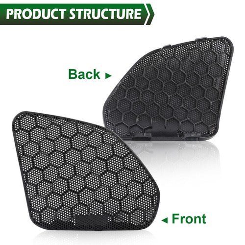 Solid Spare Fit For 2001-2005 Honda GL1800/A Goldwing Speaker Cover Front Right Side