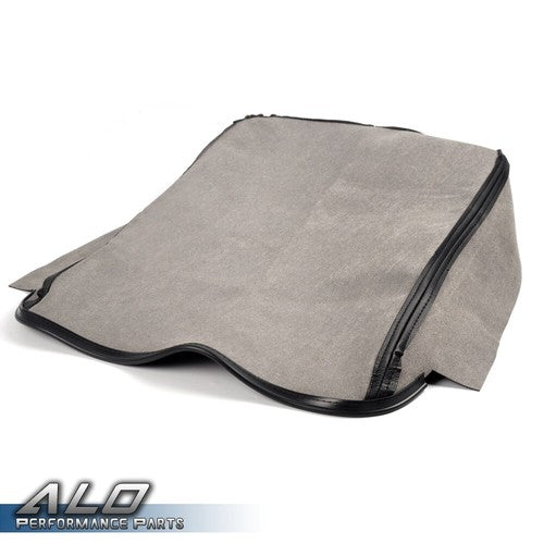 Solid Spare Fit For 02-08 Dodge Ram Leather Armrest Center Console Lid Cover Black