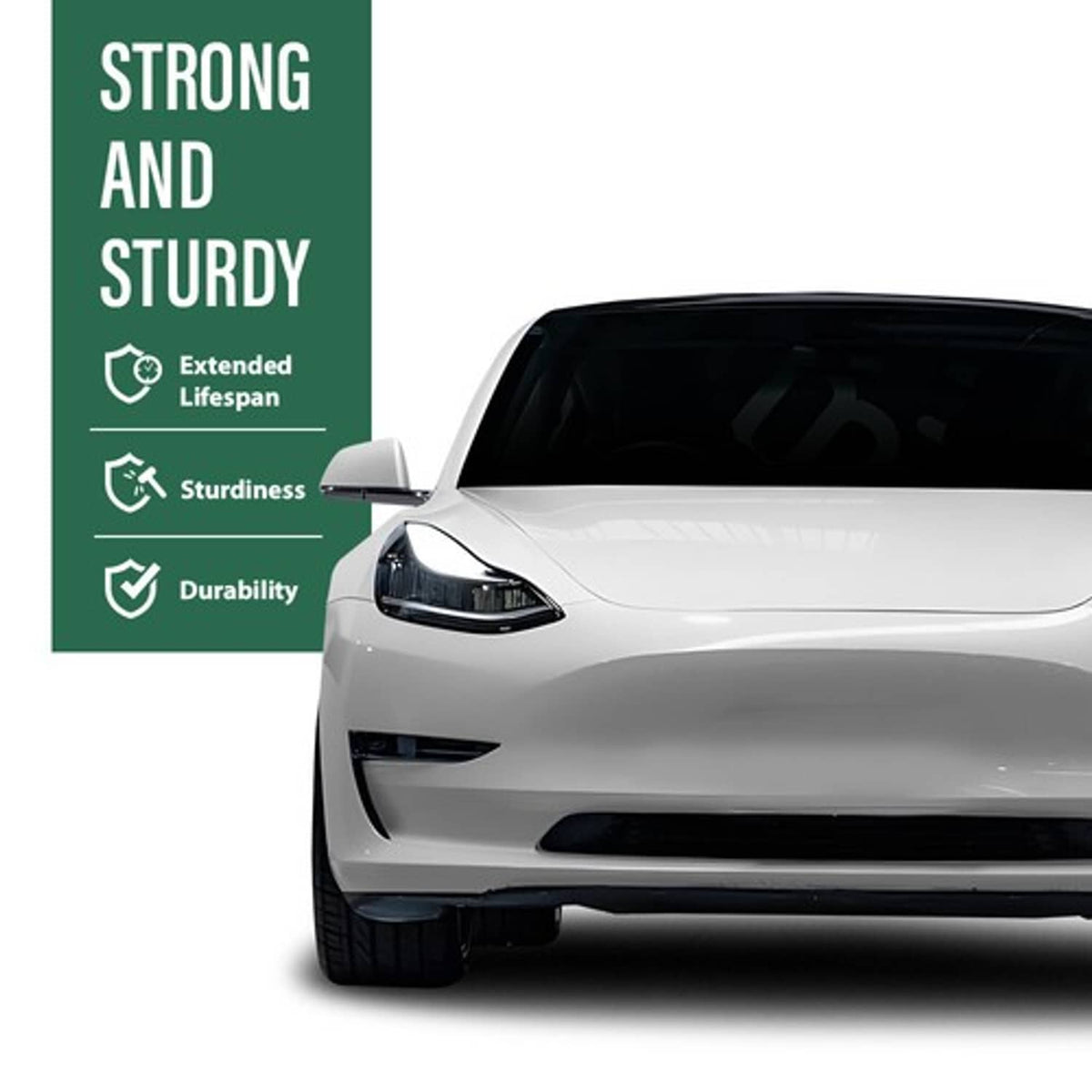 Solid Spare Fit For 2017-2020 Tesla Model 3 Radiator Active Grill Shutter Assembly W/O Motor