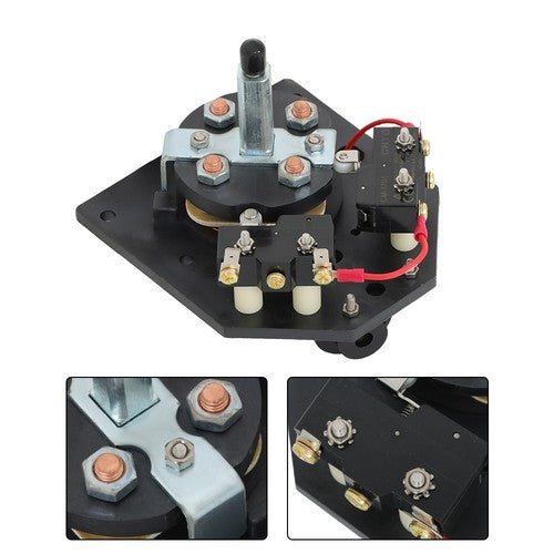 Solid Spare For EZGO TXT Golf Cart Forward and Reverse Switch Assembly 1994-Up