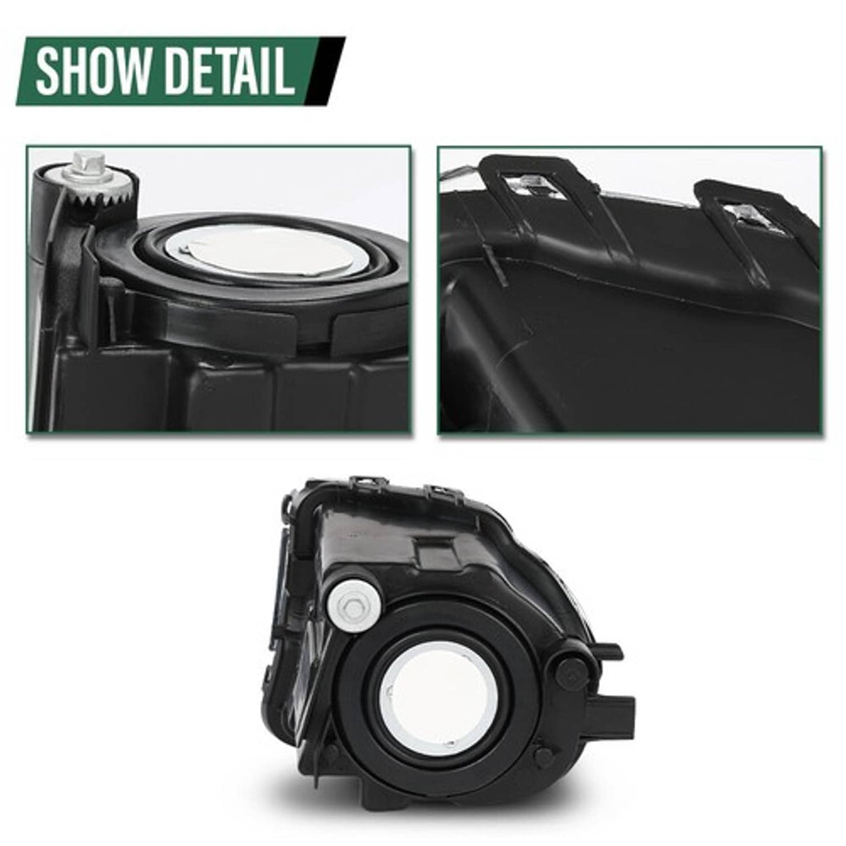 Solid Spare Fog Lights Driving Lamps Fit For 2006-2011 Lexus GS300 GS430 GS350 GS450h GS460
