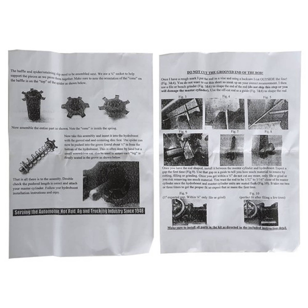 Solid Spare For GM Chevy Ford Dodge 129496 SH Small Hole Universal Hydroboost Repair Kit