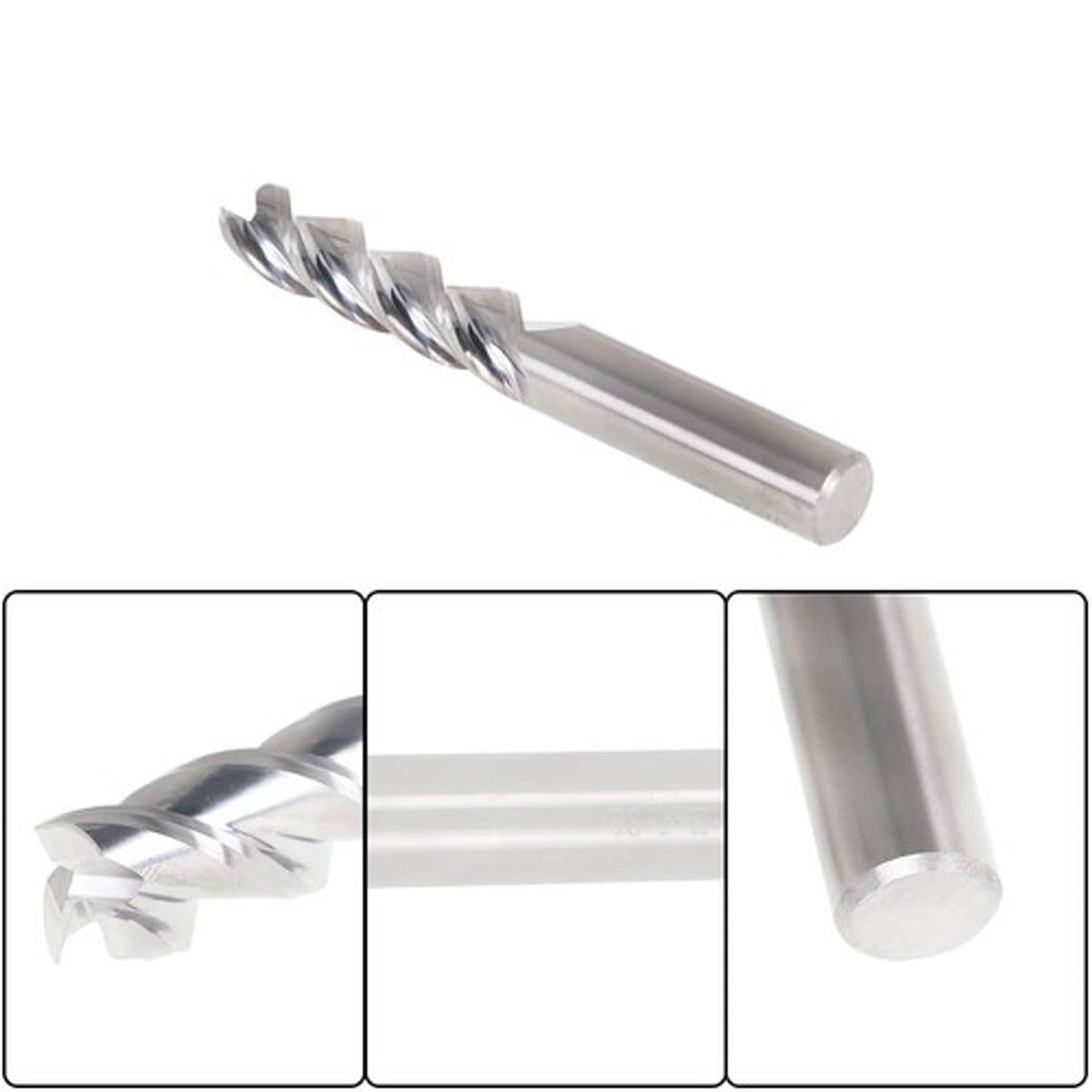 Solid Spare 1/2" Alu-Power 3 Flute Long Length Carbide End Mill For Aluminum USA
