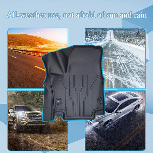 3 Row Floor Mat For 2022-25 Kia Carnival MPV 8 Models TPE Liner All Weather
