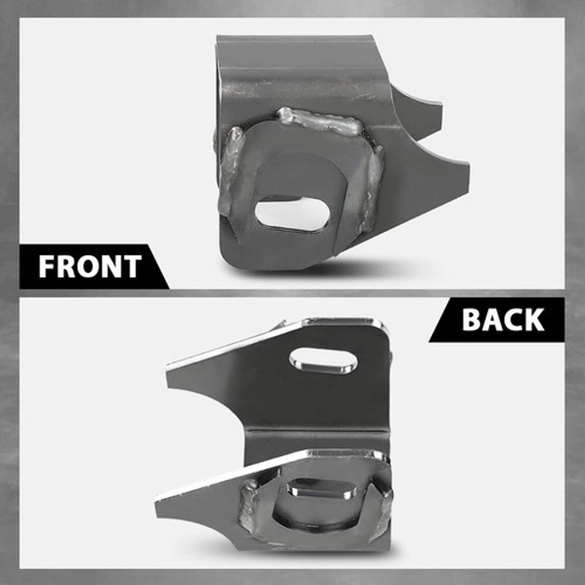 Solid Spare Lower Control Arm Mounts Fit For 1984-2006 Jeep Wrangler Cherokee Comanche