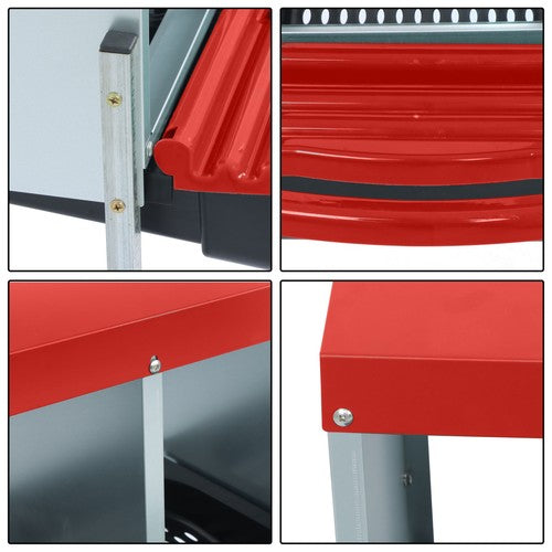 Solid Spare 3 Hole Chicken Egg Nesting Boxes With Metal Legs Chicken Laying Box Red