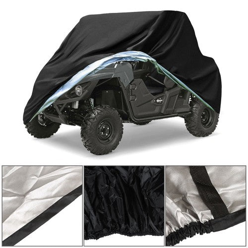 Solid Spare For Polaris Ranger RZR 570 800 900 Side-by-Side Utility Vehicle Cover UTV New