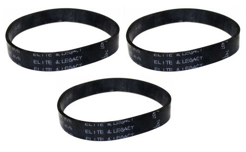 Solid Spare 3 Vacuum Belts for Hoover 38528-040 Elite Empower Fusion Spirit Caddy Legacy