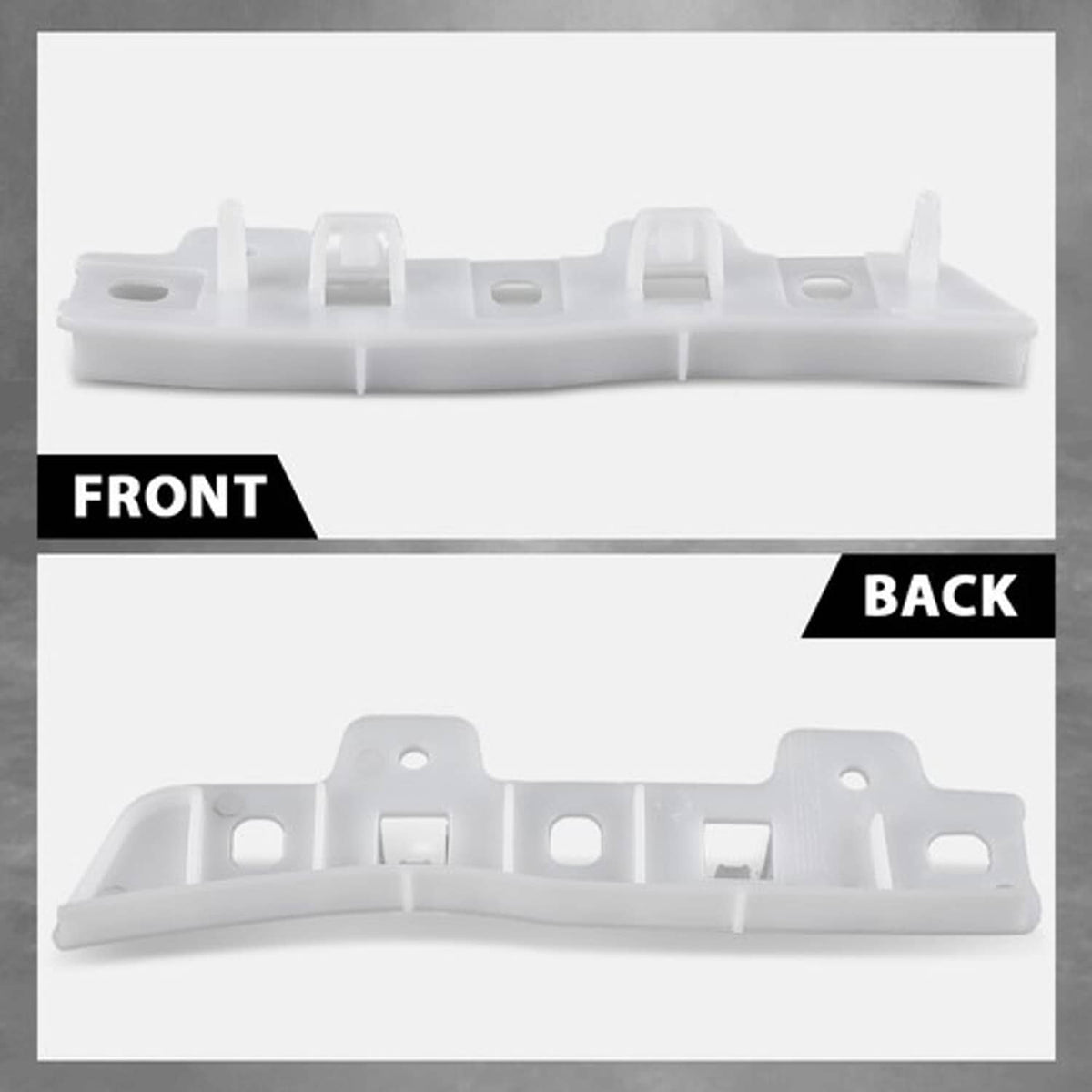 Solid Spare Pair Front Bumper Retainer Support Bracket For 2013 2014 2015 2016 Ford Escape