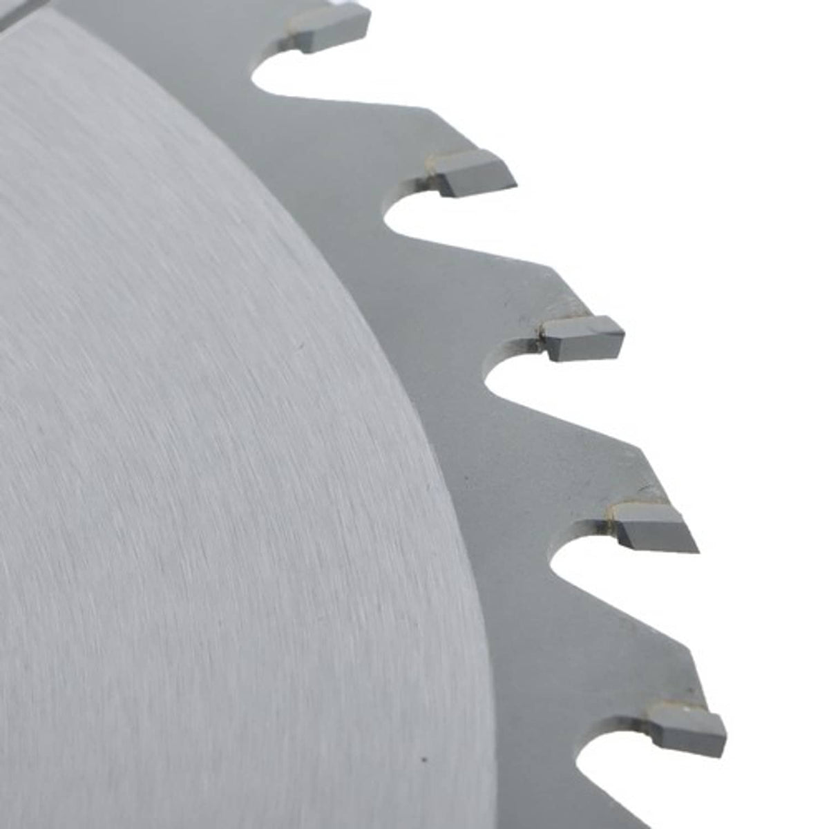 Solid Spare Heavy-Duty 10"×30mm×40T Carbide Saw Blade for Wood & Metal, Silver Finish