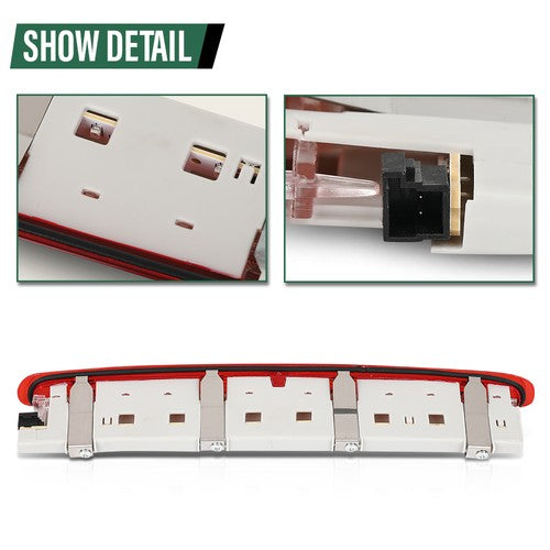 Solid Spare Rear 3rd Tail Brake Stop Light Fit For 07-12 Mercedes Benz X164 W251 GL/R Class