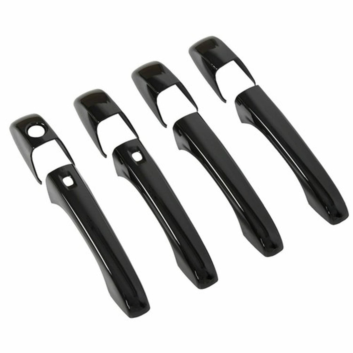 Solid Spare Glossy Black Door Handle Cover Set For Jeep Grand Cherokee/Dodge Durango 2011+