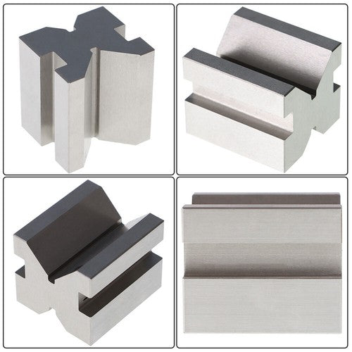 Solid Spare 1-3/8" x 1-5/8" x 1-3/4" Precision "V" Block Hardened Steel