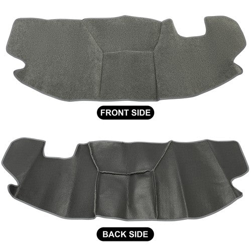 Solid Spare New For TJ Jeep Wrangler 97-06 6 Pieces Full Set Carpet Kit Floor Mat GRAY GREY