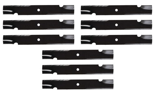 Solid Spare (9) Blades for Wright 71440001 Stander 52" Lawn Mower Gator Blade Pack