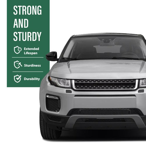 Solid Spare Headlight Washer Cover Fit For 12-19 Land Rover Range Rover Evoque Left+Right