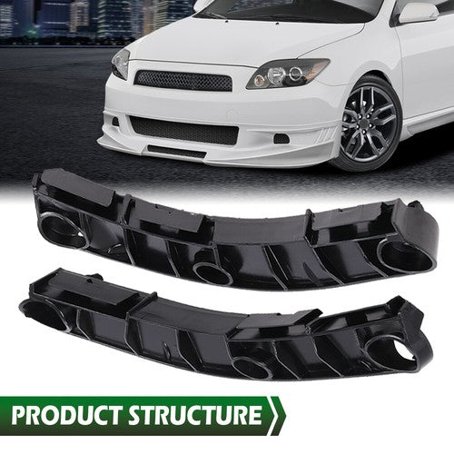 Solid Spare Fit For 2005-2010 Scion tC Front Bumper Bracket Driver & Passenger Pair Set