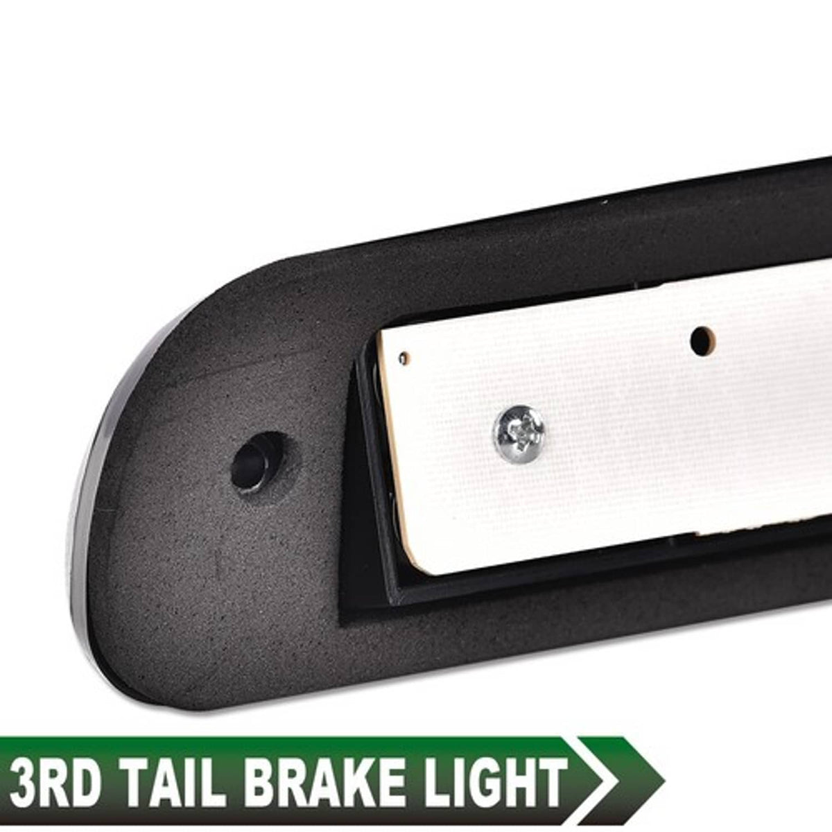 Solid Spare Fit For 99-16 Ford F250 F350 Super Duty Cargo LED Third 3rd Brake Light Smoke