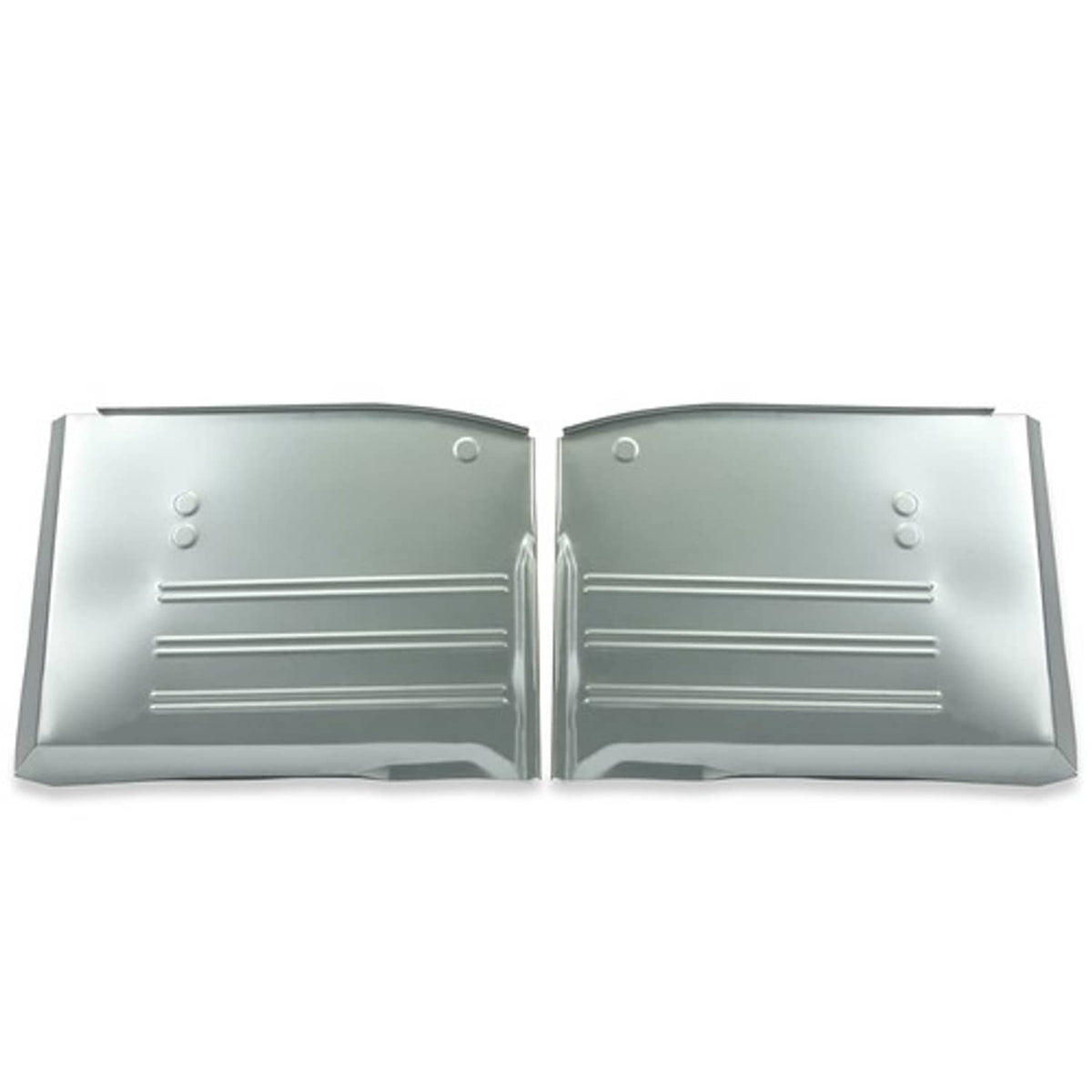 Solid Spare New Pair Front Floor Pans Steel For Chevy Chevrolet 1955 1956 1957