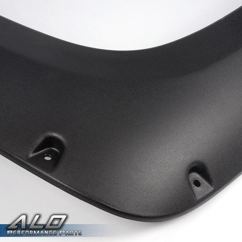 Solid Spare Fit For 07-13 Silverado 1500 2500hd Pocket Rivet Bolt-on Style Fender Flares 4PC