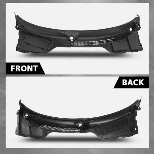 Solid Spare Windshield Wiper Vent Cowl Cover Grille Fit For 07-15 Mini Cooper R57 R56 R55