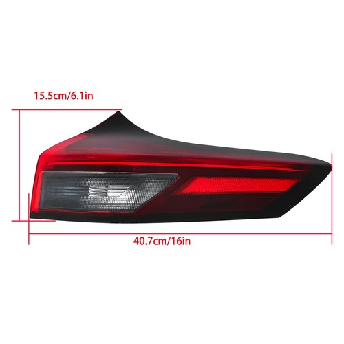 Solid Spare Taillight Assembly Fit For Nissan Rogue 2021-2023 Rear Outer RH/Passenger Side