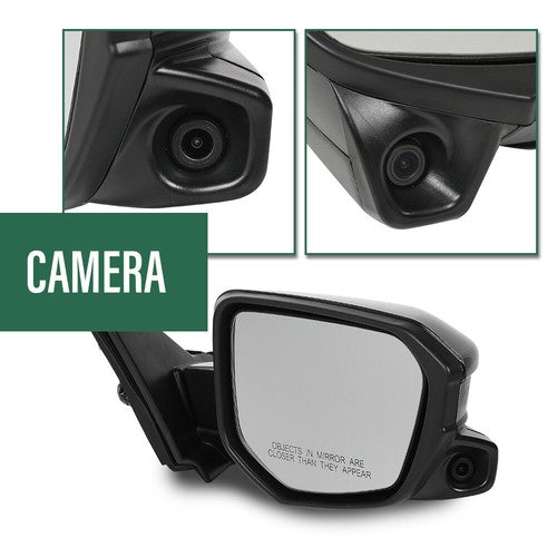 Solid Spare Fit For 16-20 Honda Civic 11 Pin Power Heated View Camera Mirror Passenger Side