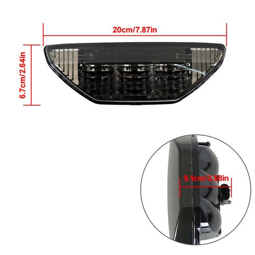 Solid Spare For Honda TRX 400EX & 400X 2008 LED Brake Tail Light Rear Lamp