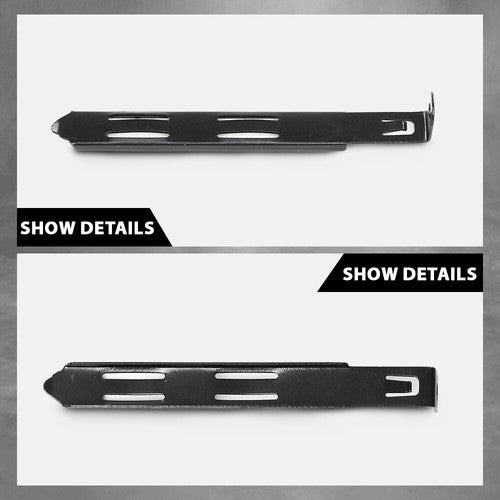 Solid Spare Headlight Mounting Retainer Tab Clips Fit For 99-04 Mustang or Cobra Set of 4