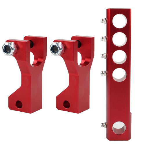 Solid Spare Red Lowering Kit For Yamaha Banshee 350 YFZ350 87-08/Warrior 350 YFM350X 87-04