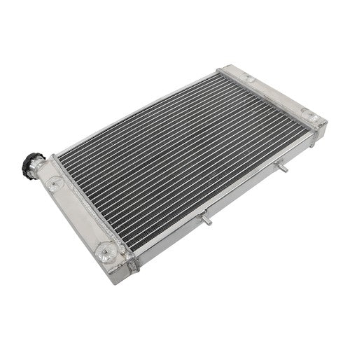 Solid Spare Aluminum Radiator For 2008-2013 09 10 11 Yamaha Rhino 700 YXR700F 1 Row with Cap