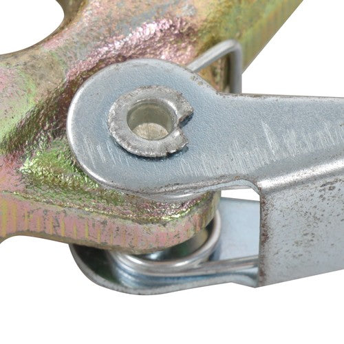Solid Spare 3/8in × 8FT Trailer&Truck Transport Bundle Chain Steel Gold G70 6600lbs W/Hooks