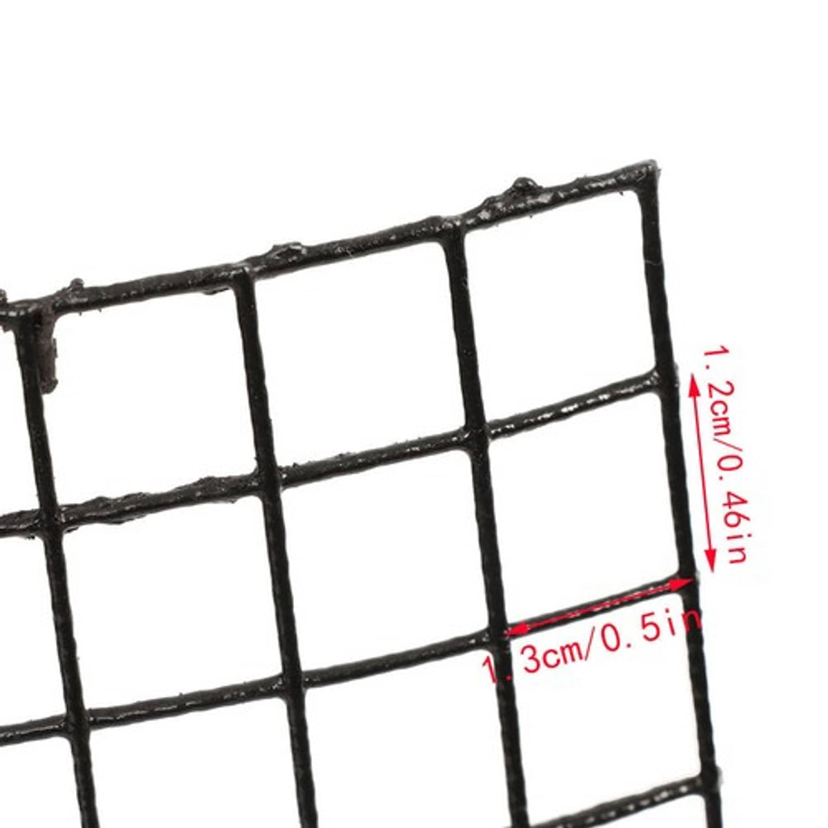 Solid Spare 1/2in Hardware Cloth 6in x 98ft PVC Vinyl Coated Welded Wire Chicken Rabbit Mesh