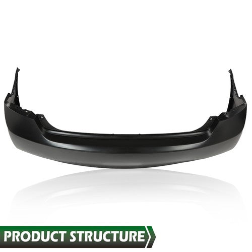 Solid Spare Rear Bumper Cover Fit For 2006-2011 Honda Civic Sedan 4-Door Replacement