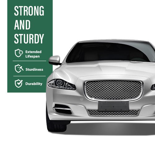 Solid Spare Fit For 2010-2019 Jaguar XJ Front Bumper License Plate Bracket C2D30836