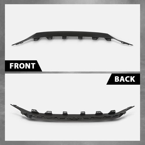 Solid Spare Front Bumper Grille Cover Trim Fit For 2020-2023 Toyota Highlander 52711-0E900