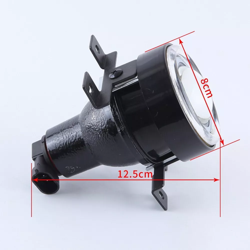 For 2016-2021 Honda Civic LED Blue Halo Projector Fog Light Angel Eyes Ring DRL