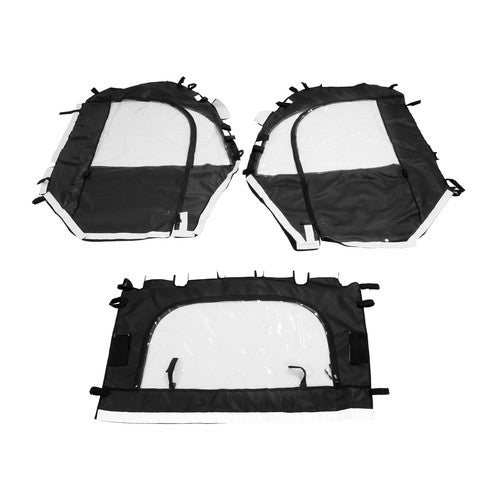 Solid Spare PVC Soft Doors Cab Enclosure & Rear Window For Kubota RTV400 RTV450 2008-2021