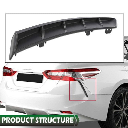 Solid Spare Fit For 18-19 Toyota Camry Sedan Bumper Bracket Rear Right Passenger Side