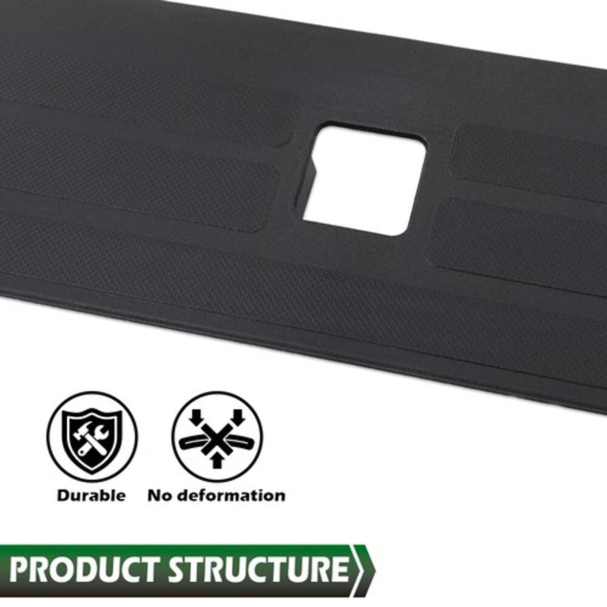 Solid Spare Tailgate Molding Flexible Top Trim Cap For 2017-2022 Ford F-250 F-350 FO1904134