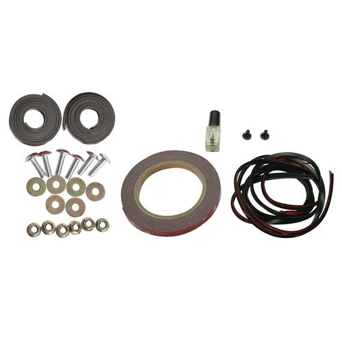 Solid Spare Rear & Front Lip Side Apron Underbody 4PC For 16-17 Honda Accord Sedan HFP Style
