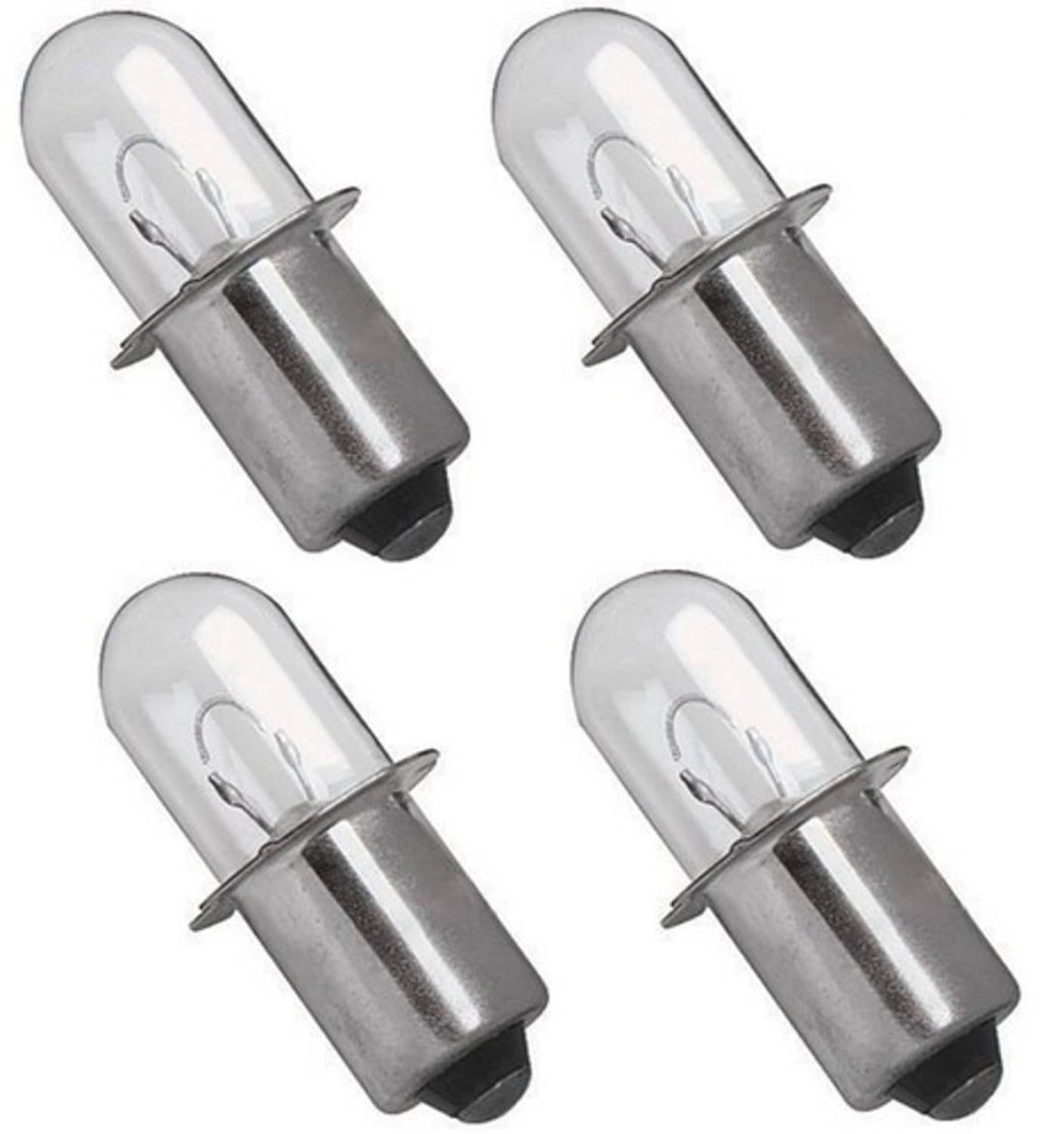 Solid Spare Replacement Bulb for Dewalt DW919 18 Volt Xenon - 4 Pack