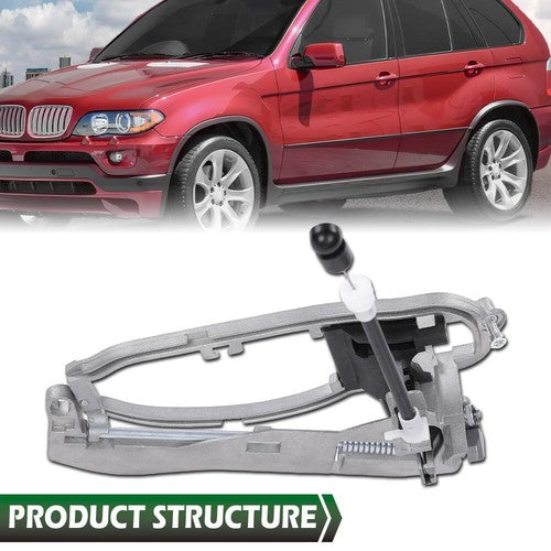 Solid Spare Door Handle Carrier For BMW E53 X5 00-06 Outside Front Left Drive 51218243615