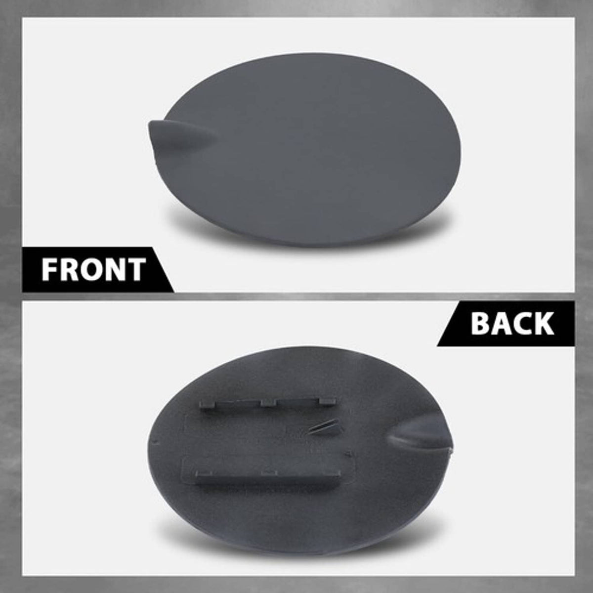 Solid Spare Fit For 2012-2018 Ford Focus Fuel Tank Filler Door Cap Cover BM5Z-54405A26-A