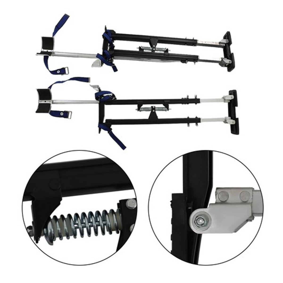Solid Spare Drywall Stilts 36" - 48" Adjustable Aluminum Alloy For Painting Electrical Stilt